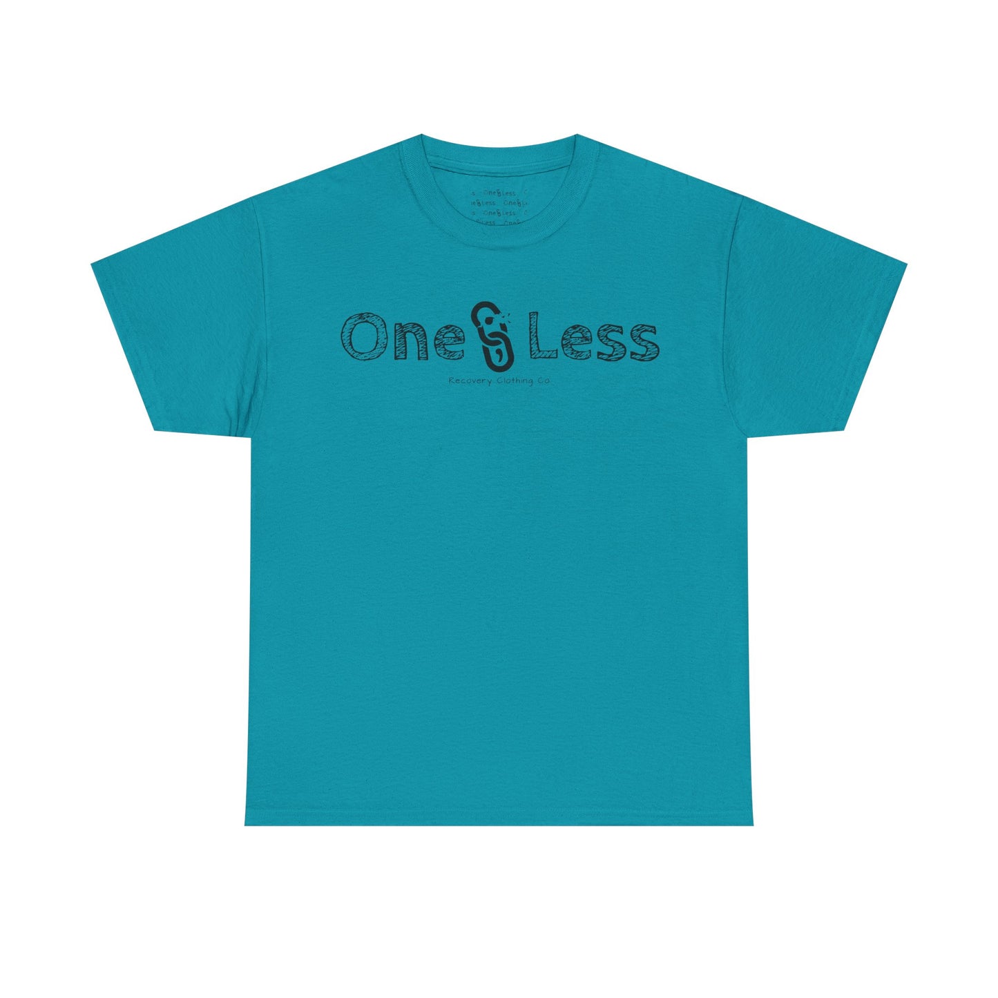 One Less Recovery Clothing Co. Chest Logo Only - T-Shirt