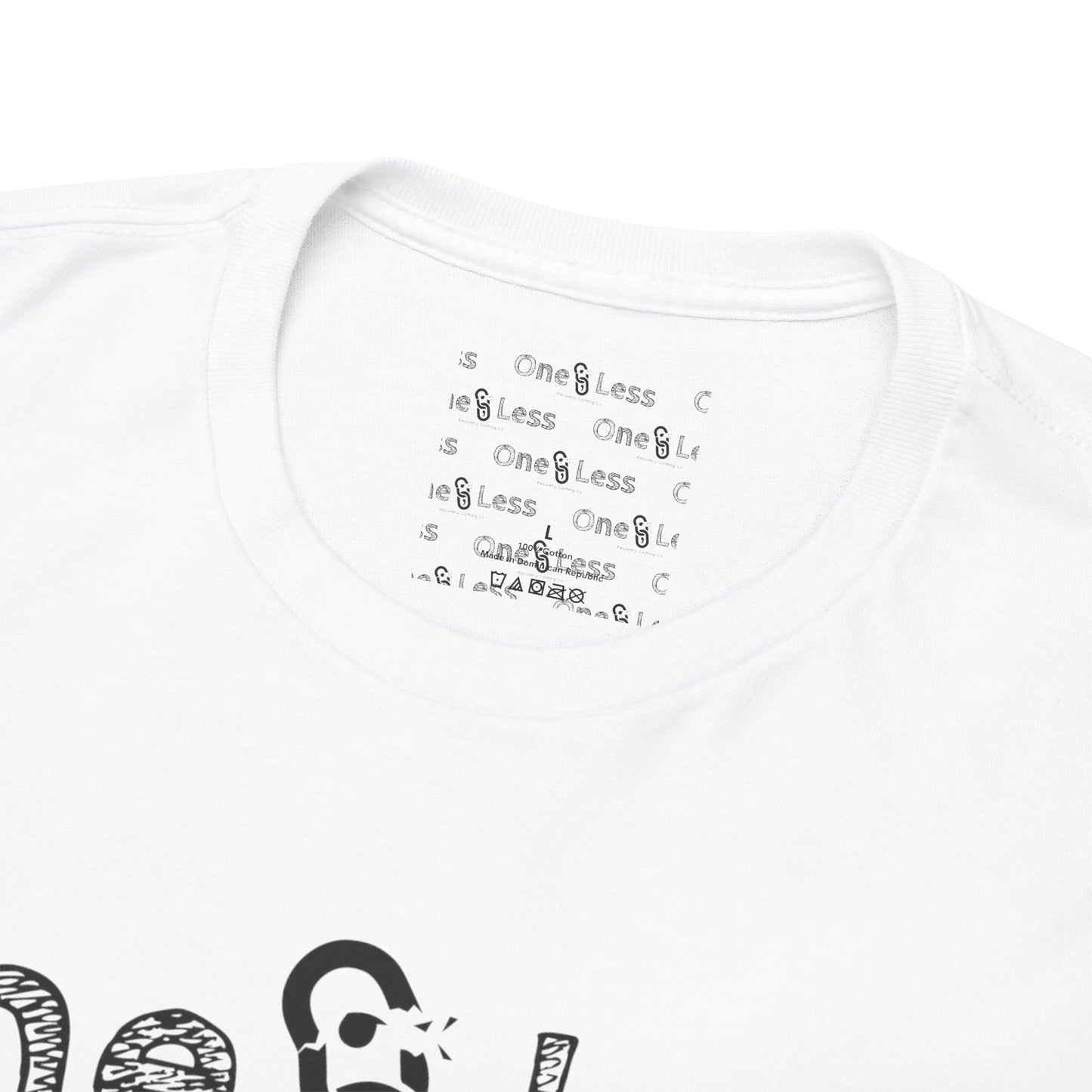 One Less Recovery Clothing Co. Chest Logo Only - T-Shirt