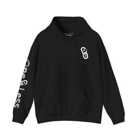 One Less Recovery Clothing Co. Logo On Right Sleeve - Hooded Sweatshirt