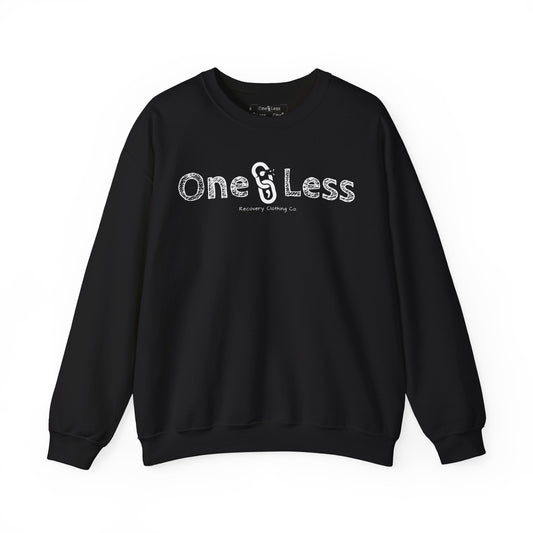 One Less Recovery Clothing Co. Chest Logo Only - Sweatshirt